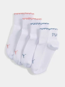 Носки и гольфы PUMA Girls Scallop Edge Quar модель 947235 Фото