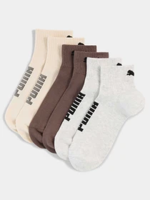 Носки и гольфы PUMA Unisex Rib Logo Quarter модель 947218 Фото