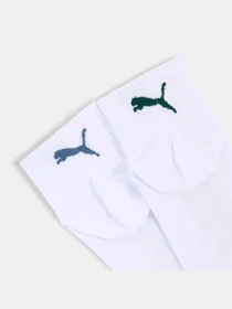 Носки и гольфы PUMA Unisex Rib Logo Quarter модель 947218 Фото