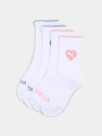 Шкарпетки та гольфи PUMA Girls Scallop Edge Sock модель 947234 Фото