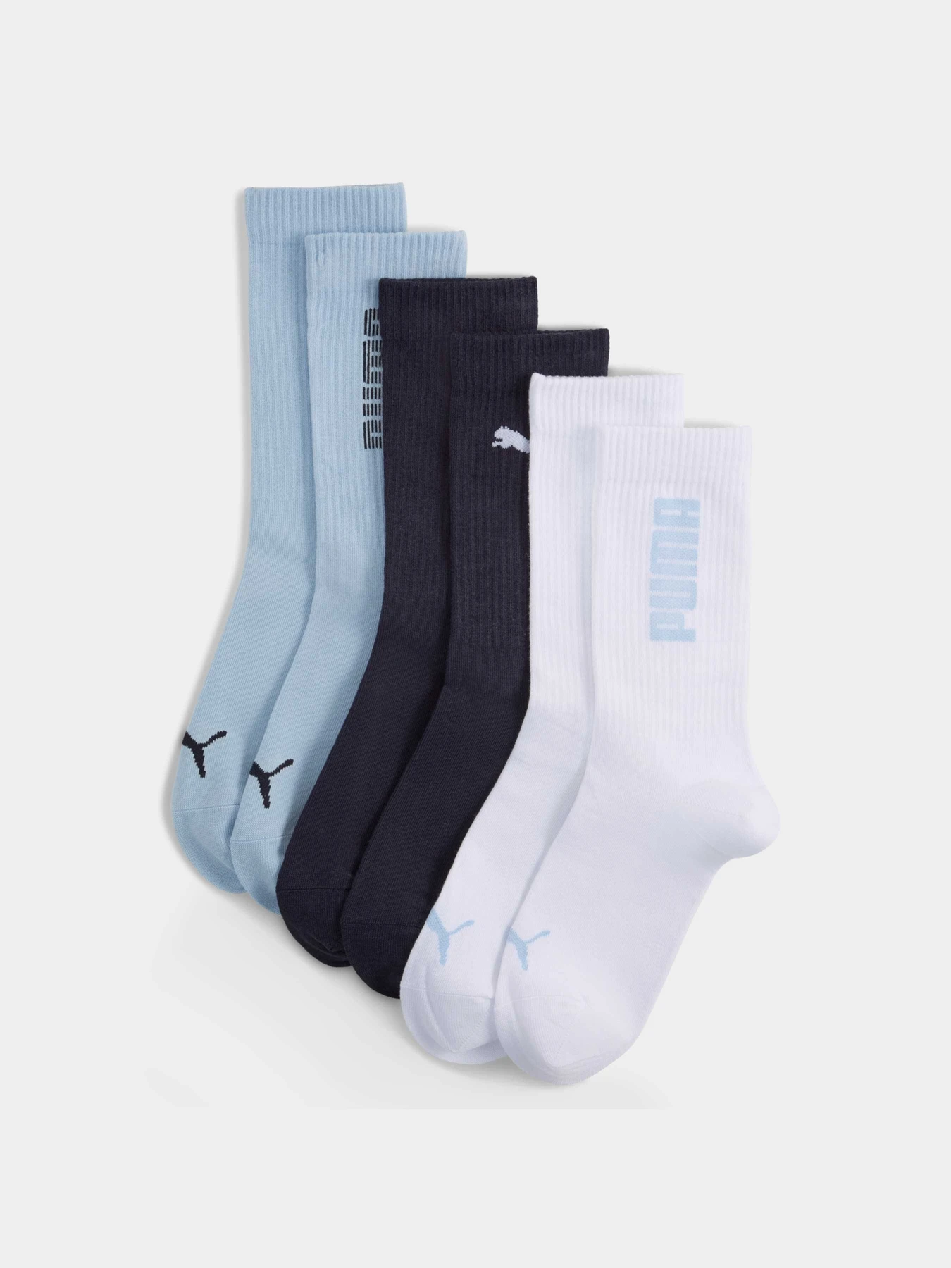 Шкарпетки та гольфи PUMA Unisex Rib Logo Crew So модель 947220 Фото