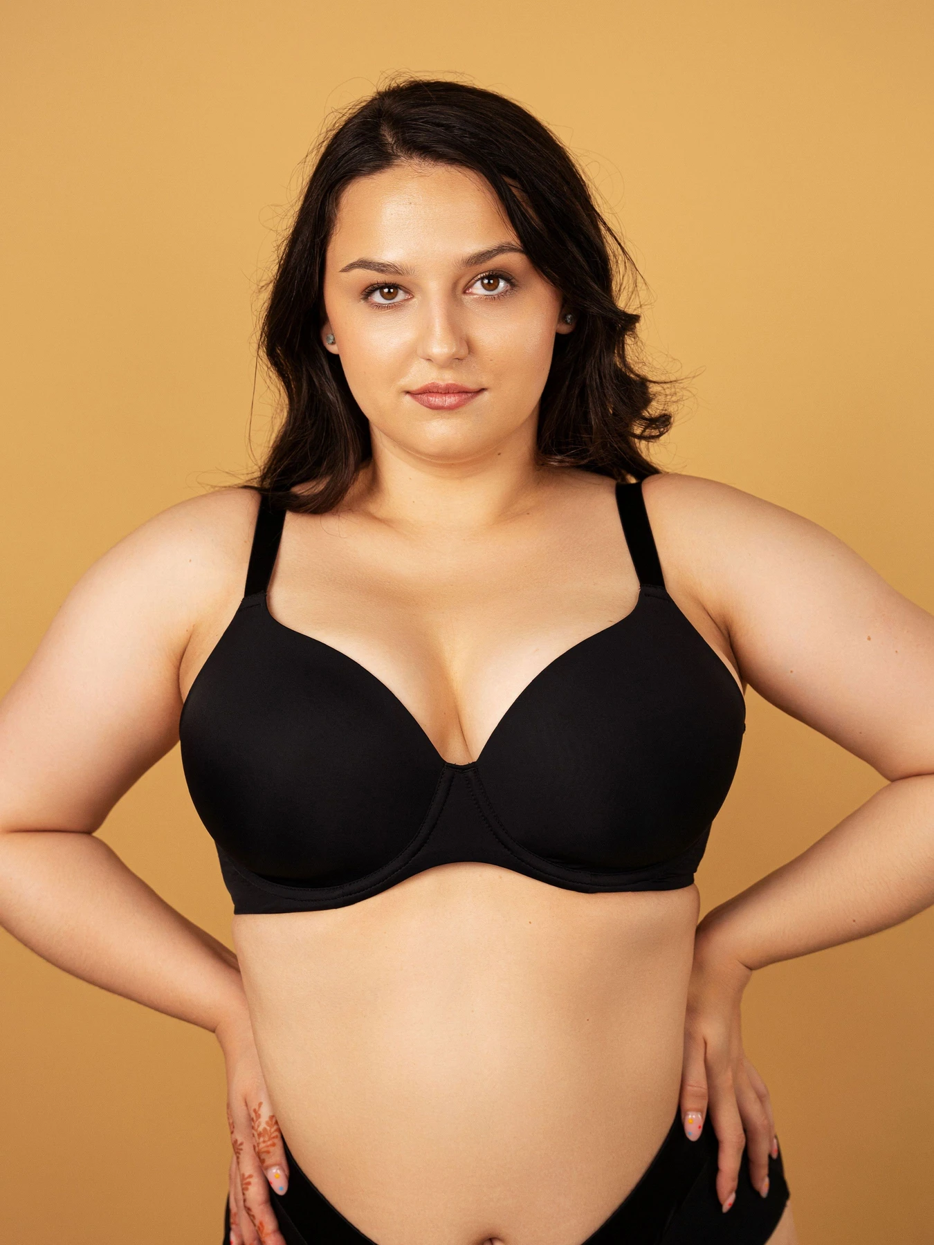 Нижня білизна Brabrabra Кольоровий комфорт модель SLZ24201038_black Нижня білизна Brabrabra Кольоровий комфорт модель SLZ24201038_black Фото