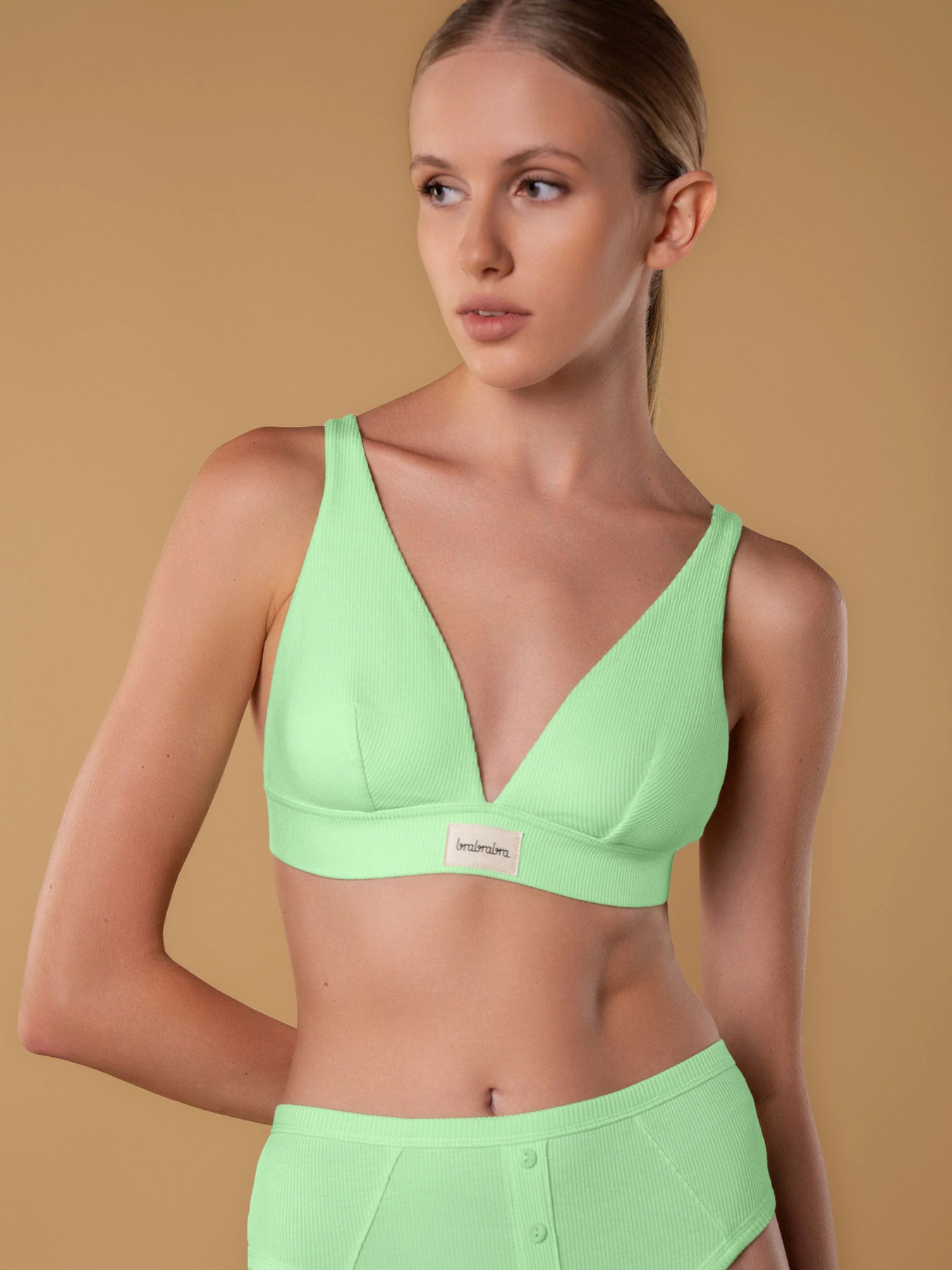 Нижнее белье Brabrabra Ніжний дотик модель SLZ25301214_mint Нижнее белье Brabrabra Ніжний дотик модель SLZ25301214_mint Фото