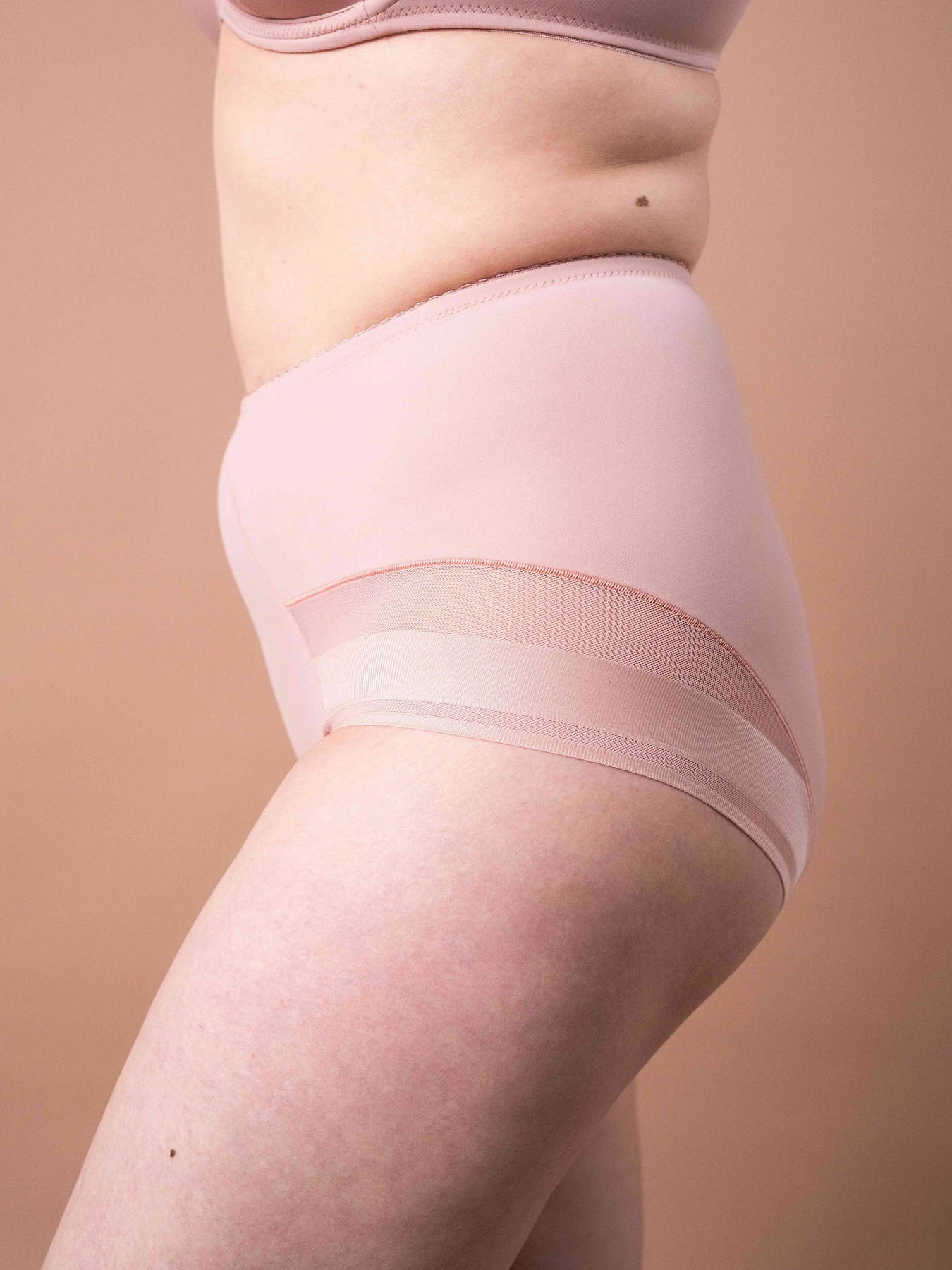 Нижня білизна Brabrabra Кольоровий комфорт + модель 2030034_pink-powder Фото