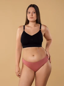 Нижнее белье Brabrabra модель BAN26902001_3_black.powder-rose.burgundy Фото