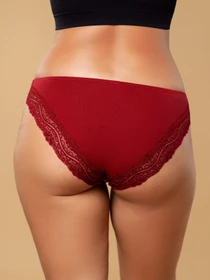 Нижнее белье Brabrabra модель BAN26902001_3_black.powder-rose.burgundy Фото