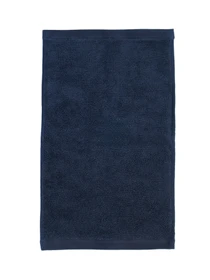 Полотенце из натурального хлопка "Нежность" темно-синее MBM HOME модель BT-11 DARK BLUE Фото