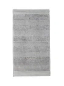 Полотенце из натурального хлопка "Вдохновение" светло-серое MBM HOME модель BT-12 GRAY/BLUE Фото