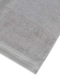 Полотенце из натурального хлопка "Вдохновение" светло-серое MBM HOME модель BT-12 GRAY/BLUE Фото