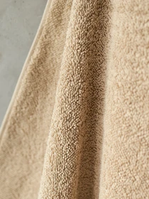 Полотенце из натурального хлопка "Прикосновение" бежевое MBM HOME модель BT-13 BEIGE Фото