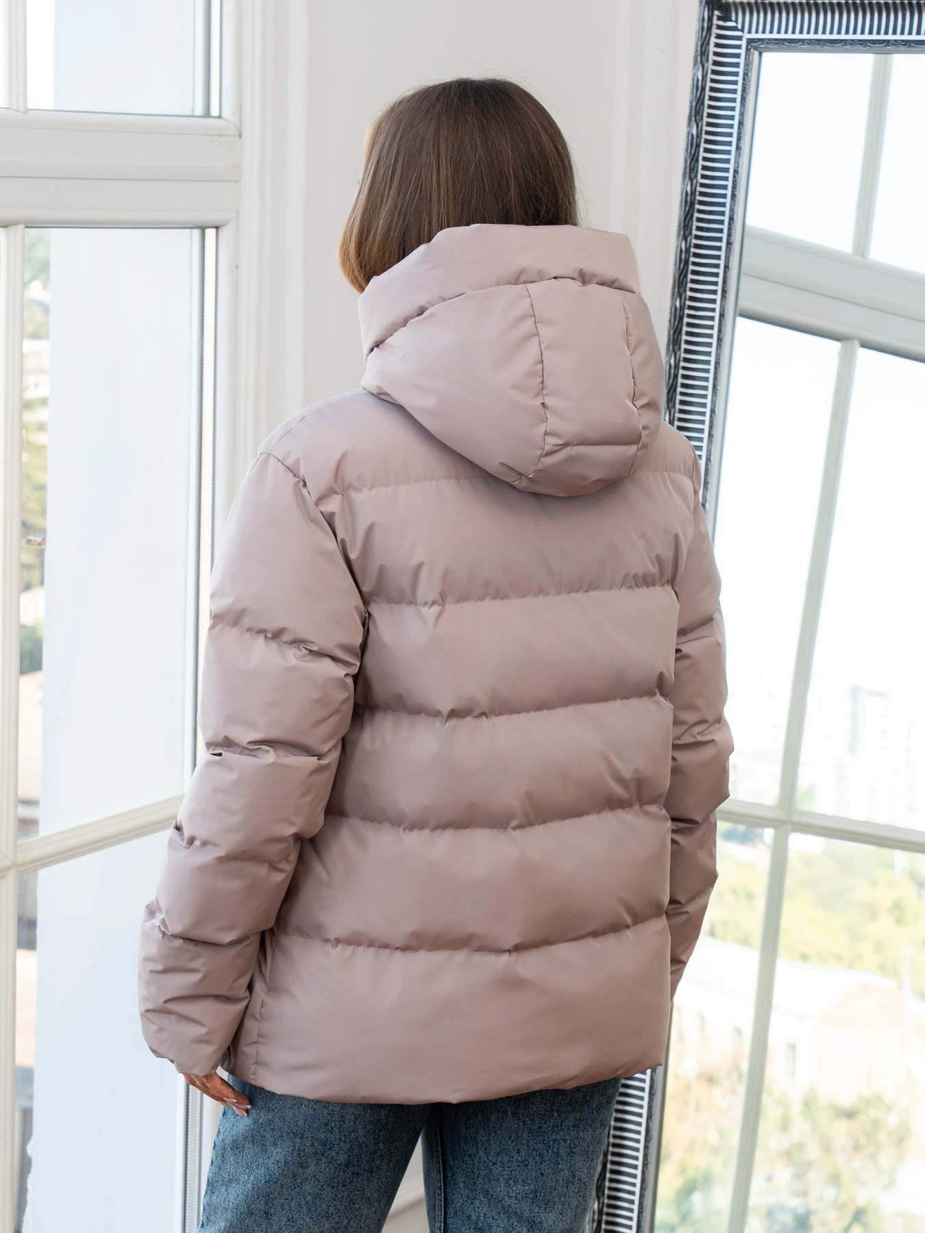 Куртки и дубленки UVENTUM модель Kivi-beige Фото