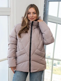 Куртки и дубленки UVENTUM модель Kivi-beige Фото