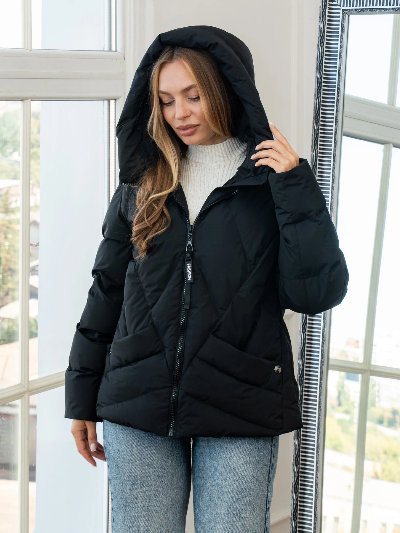 Куртки та дублянки UVENTUM модель Kivi-Nova-BLC Фото