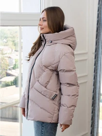 Куртки и дубленки UVENTUM модель Kivi-Nova-beige Фото