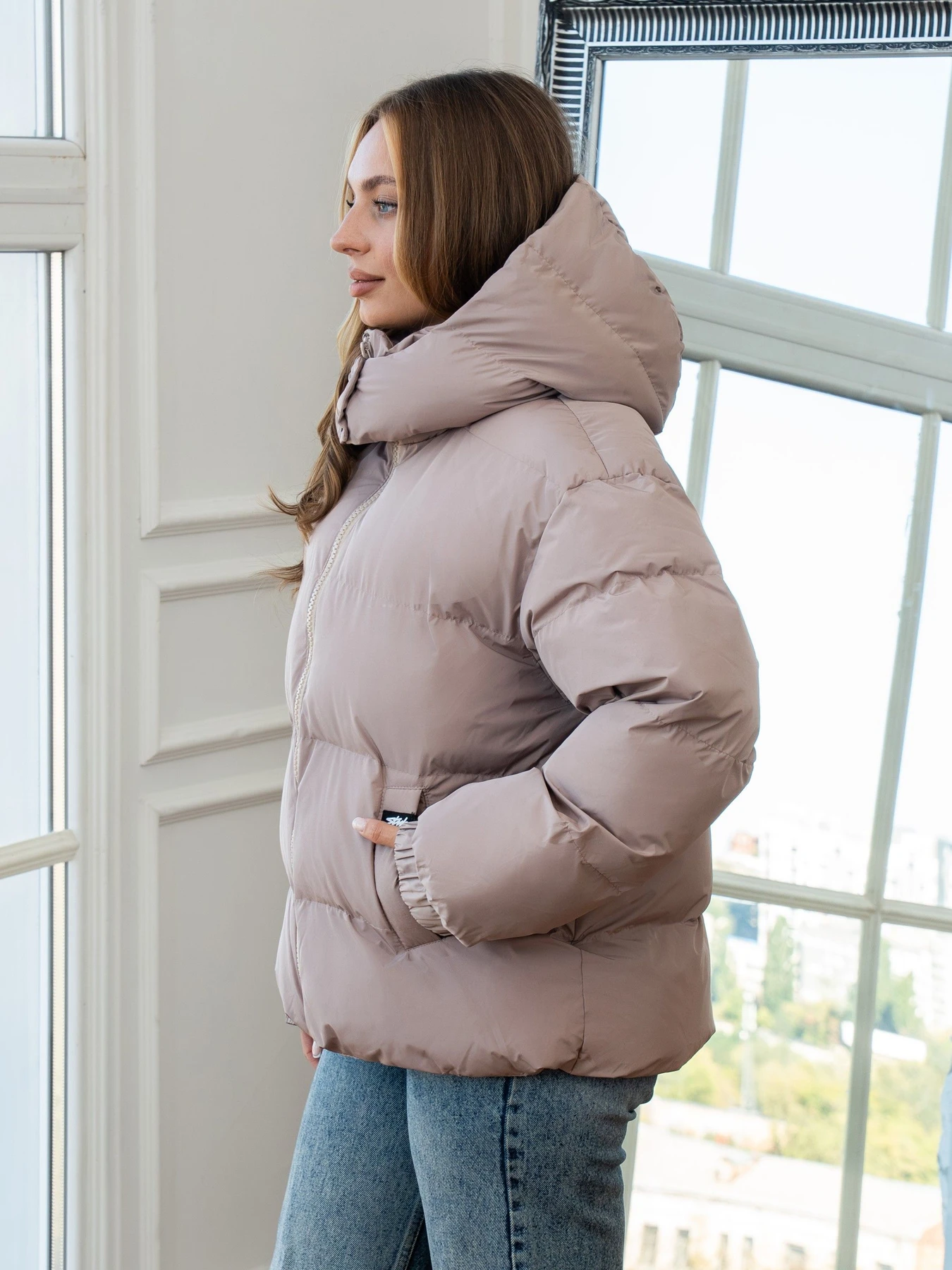 Куртки та дублянки UVENTUM модель Oscar-2-beige Фото