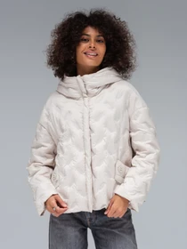 Куртки и дубленки VIVA WEAR модель 6568-milk Фото