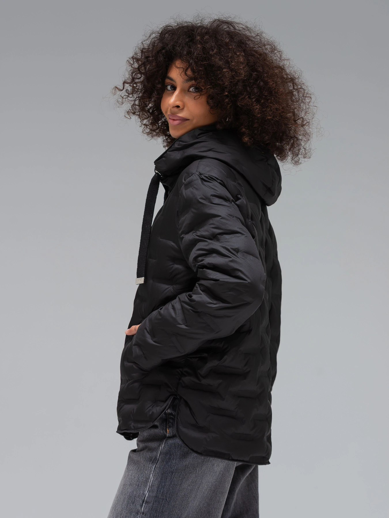 Куртки и дубленки VIVA WEAR модель 6518-black Фото