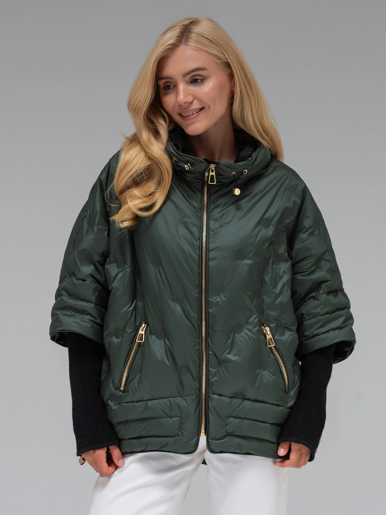 Куртки и дубленки VIVA WEAR модель 6560-green Фото