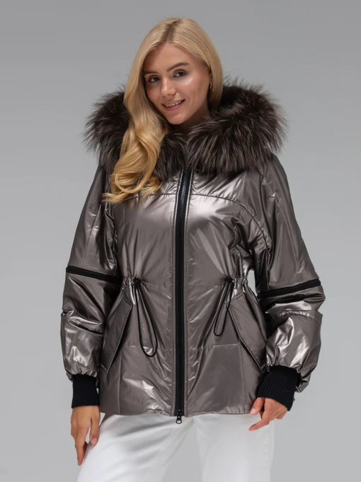 Куртки и дубленки VIVA WEAR модель 36759-bronz Фото
