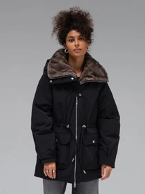 Куртки та дублянки VIVA WEAR модель 5218-blackparka Фото