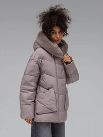 Куртки и дубленки VIVA WEAR модель 5187-mokko Фото
