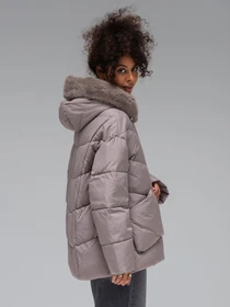 Куртки и дубленки VIVA WEAR модель 5187-mokko Фото