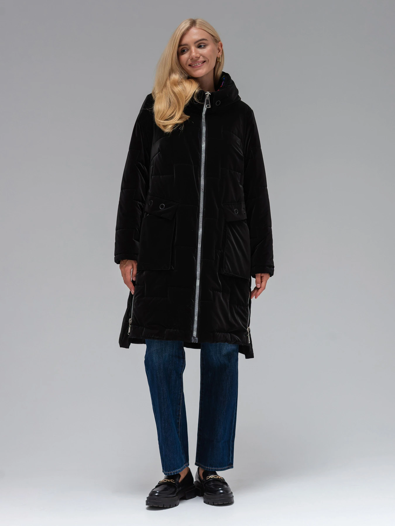 Куртки и дубленки VIVA WEAR модель 71081-blk Фото