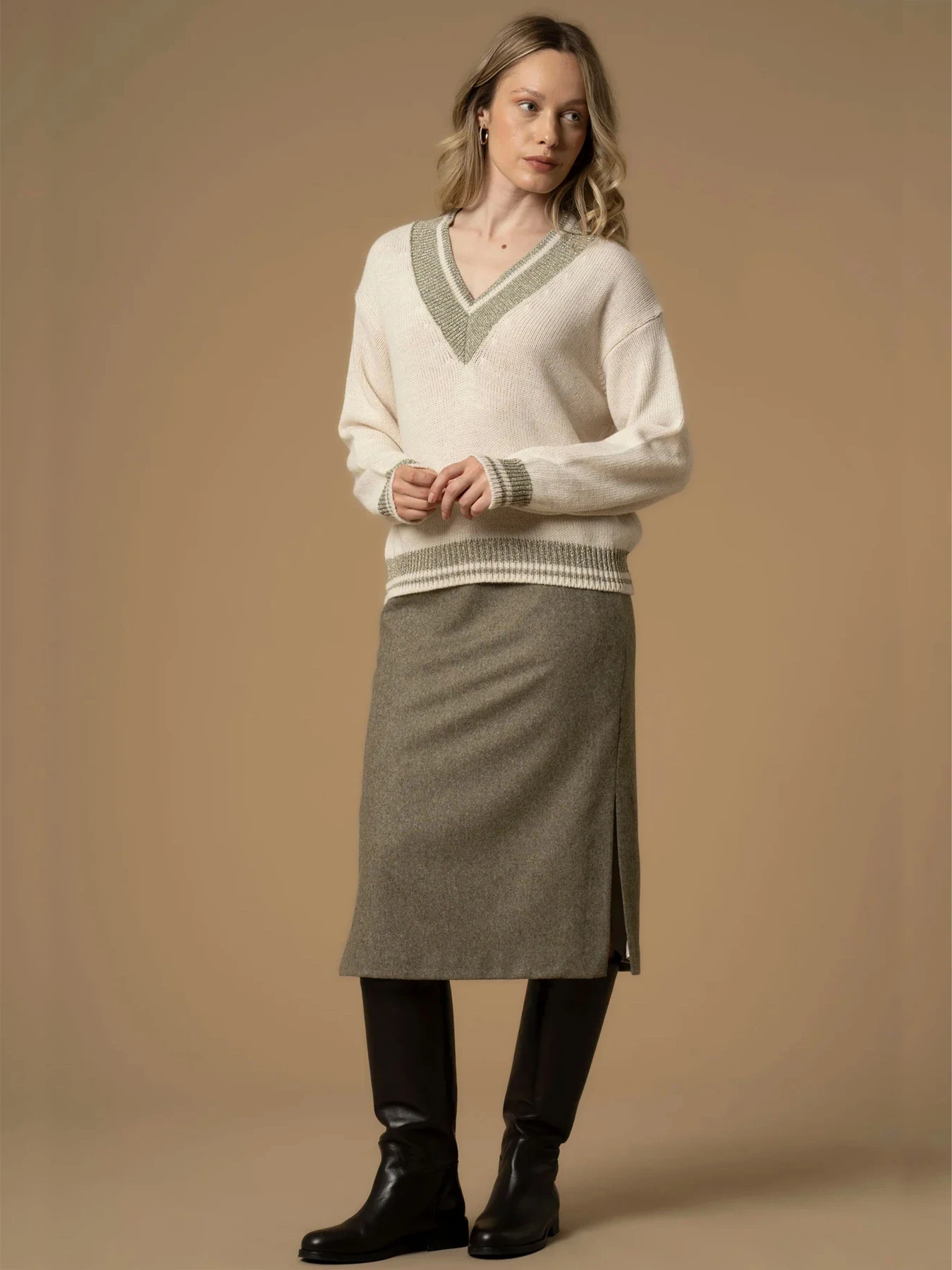 Свитры и кардиганы KOCCA модель A25PMA7713ABUN40613 Фото