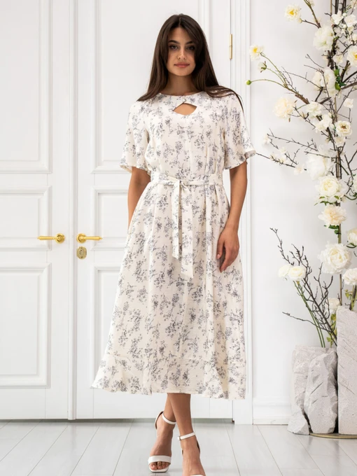 Платья RiMari модель 1125-moloko-print Фото
