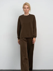 Костюми TrikoBakh Комплект (кофта+штани) модель 3071-braun Фото