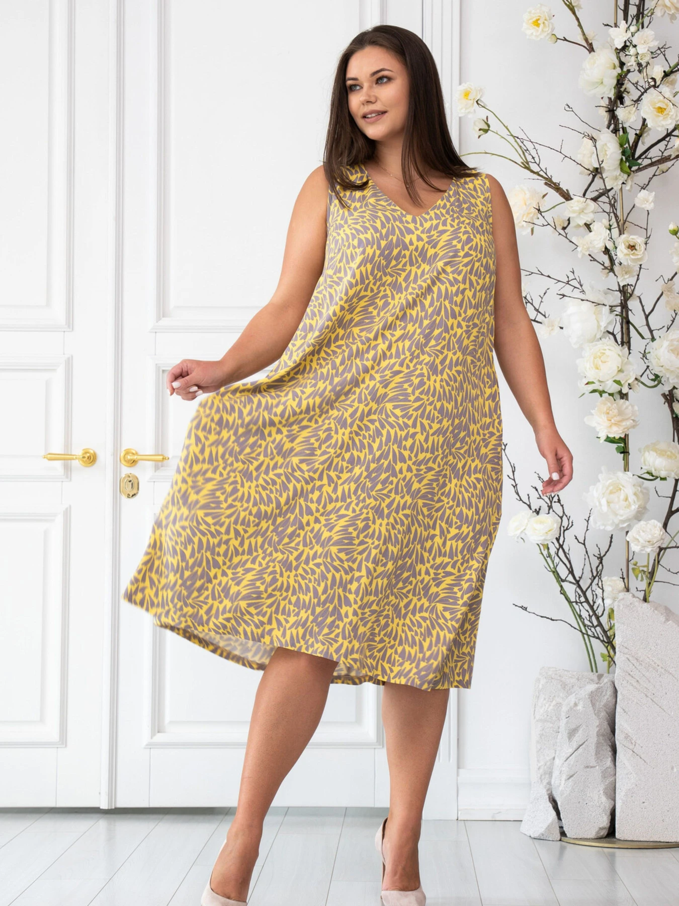 Сукні RiMari модель 0324-zhovtij-print Фото