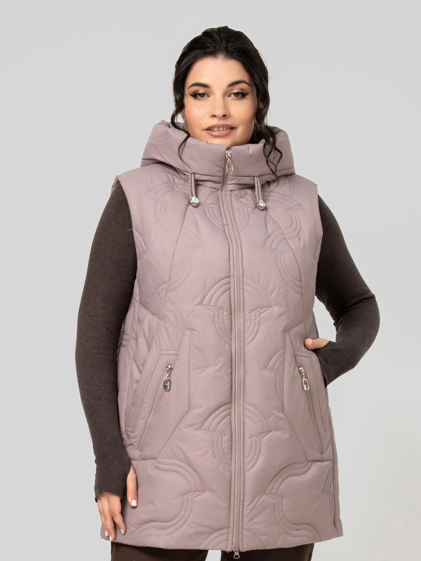 Куртки и дубленки All Posa модель ap102477p-dimchasta-troqnda Фото
