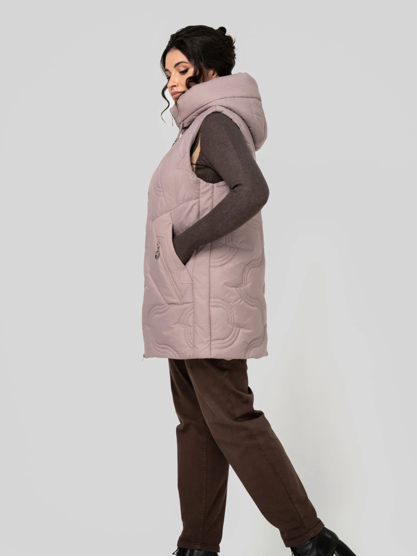 Куртки и дубленки All Posa модель ap102477p-dimchasta-troqnda Фото
