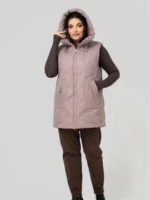 Куртки и дубленки All Posa модель ap102477p-dimchasta-troqnda Фото