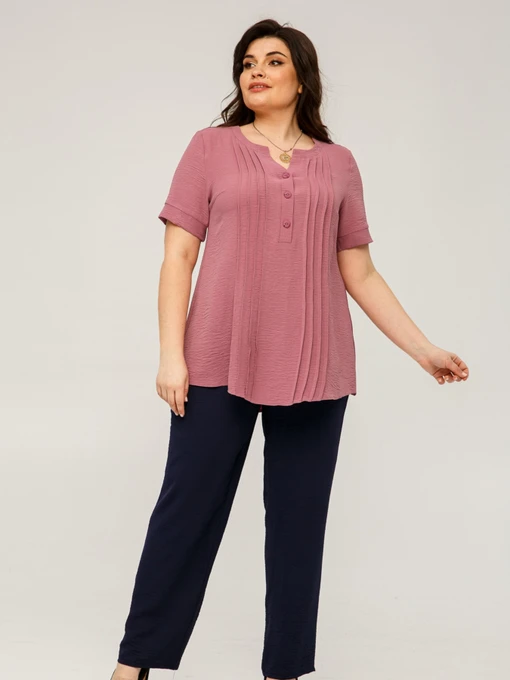 Сорочки All Posa модель ap101516p-dimchasta-troqnda Фото