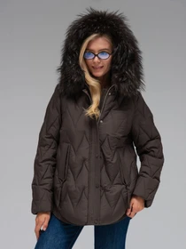 Куртки и дубленки VIVA WEAR модель 550-choco Фото