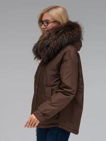 Куртки и дубленки VIVA WEAR модель 5137-brown Фото