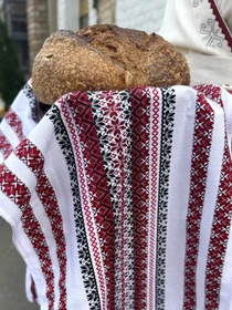 Ранер-рушник вишитий Етно на стіл в українському стилі з вишивкою Ecotton модель 25324 Фото