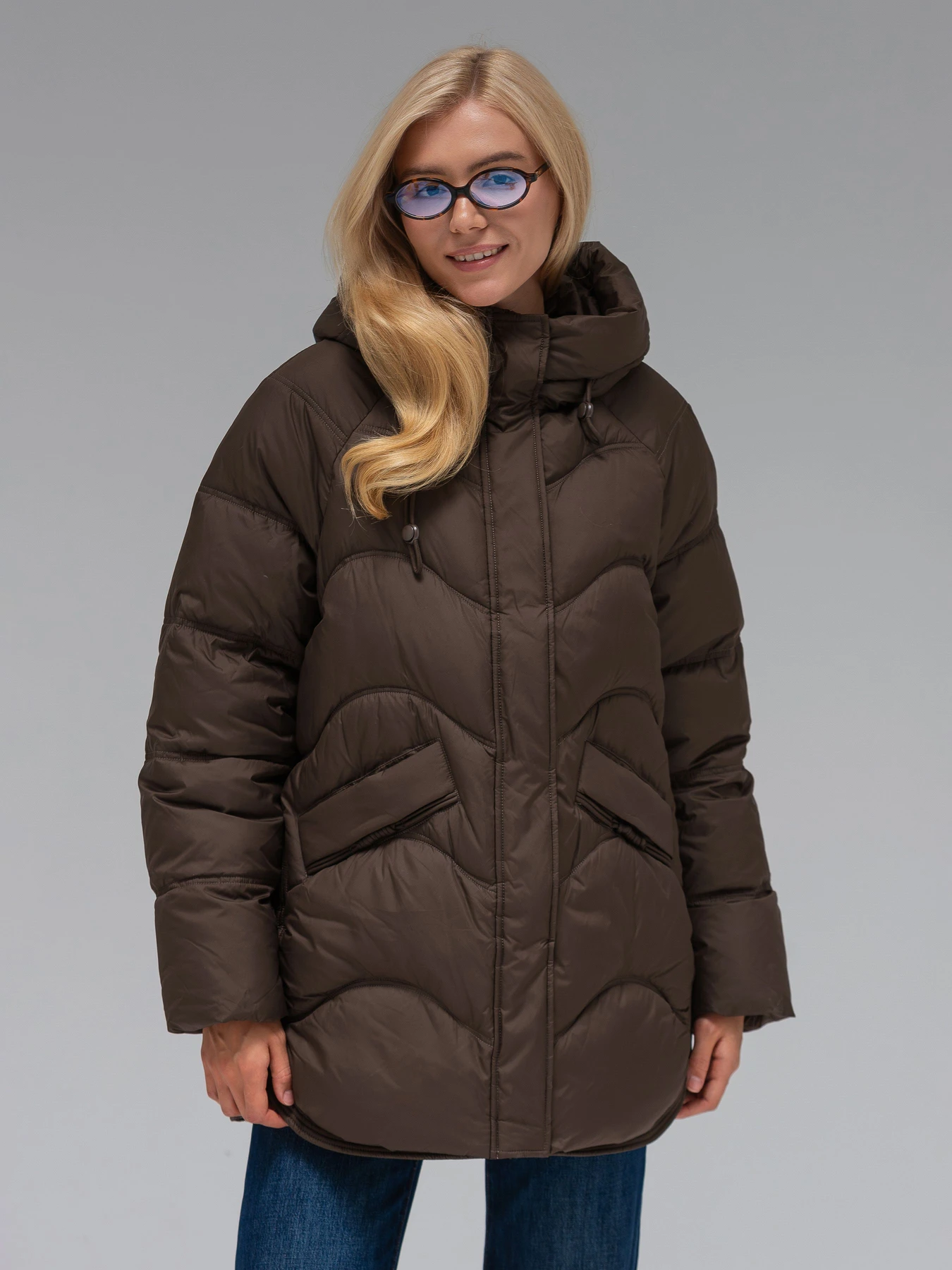 Куртки та дублянки VIVA WEAR модель 5190-brown Куртки та дублянки VIVA WEAR модель 5190-brown Фото