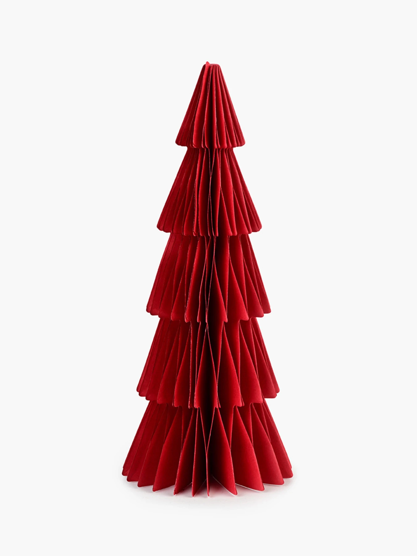 Елка декоративная бумажная MBM HOME модель DH-NY-91 DARK RED Фото