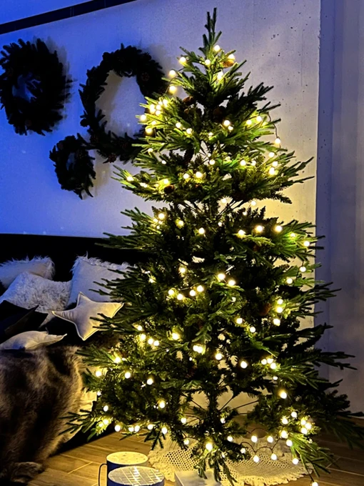 Стрічка світлодіодна "Кульки" тепле світло MBM HOME модель DH-LAMP-06 WARM WHITE Фото
