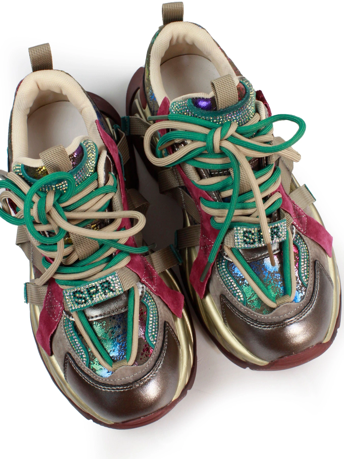 Кросівки It-girl модель 7275-green Фото