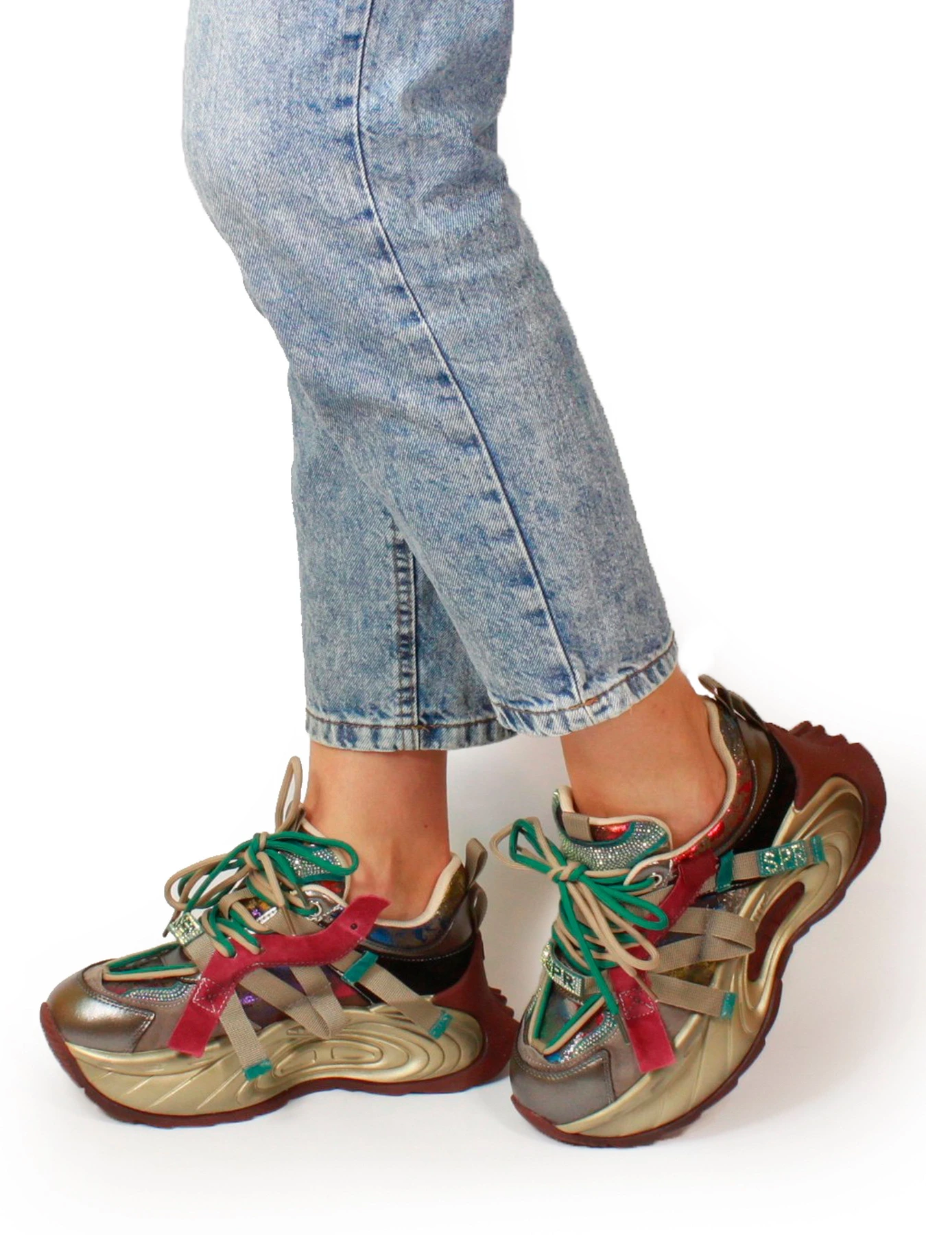Кросівки It-girl модель 7275-green Фото