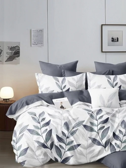 Комплект постельного белья Евро - Valentine Silver SOHO модель ЦБ-00272917 Фото