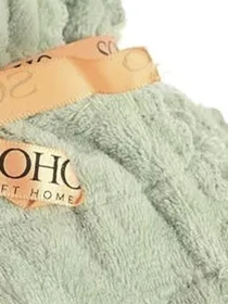 Набір рушників 2 шт., мікрофібра Green колір зелений SOHO модель ЦБ-00281540 Фото