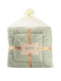 Набір рушників 2 шт., мікрофібра Green колір зелений SOHO модель ЦБ-00281540 Фото