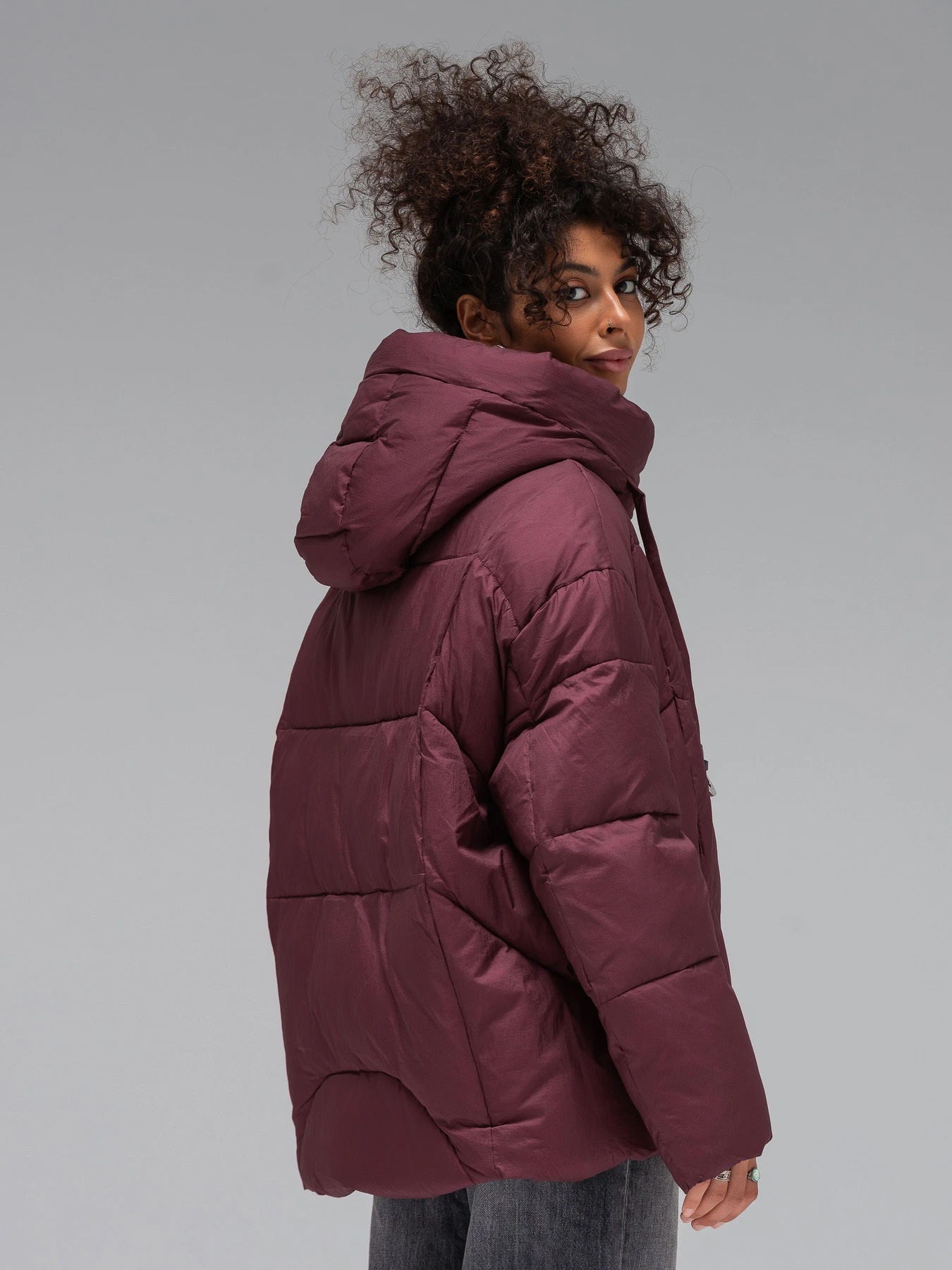 Куртки и дубленки VIVA WEAR модель 054-bordo Фото