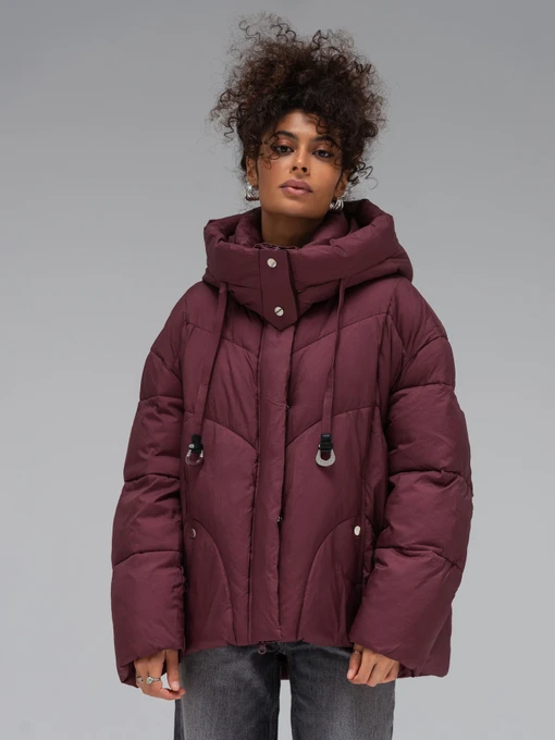 Куртки и дубленки VIVA WEAR модель 054-bordo Фото