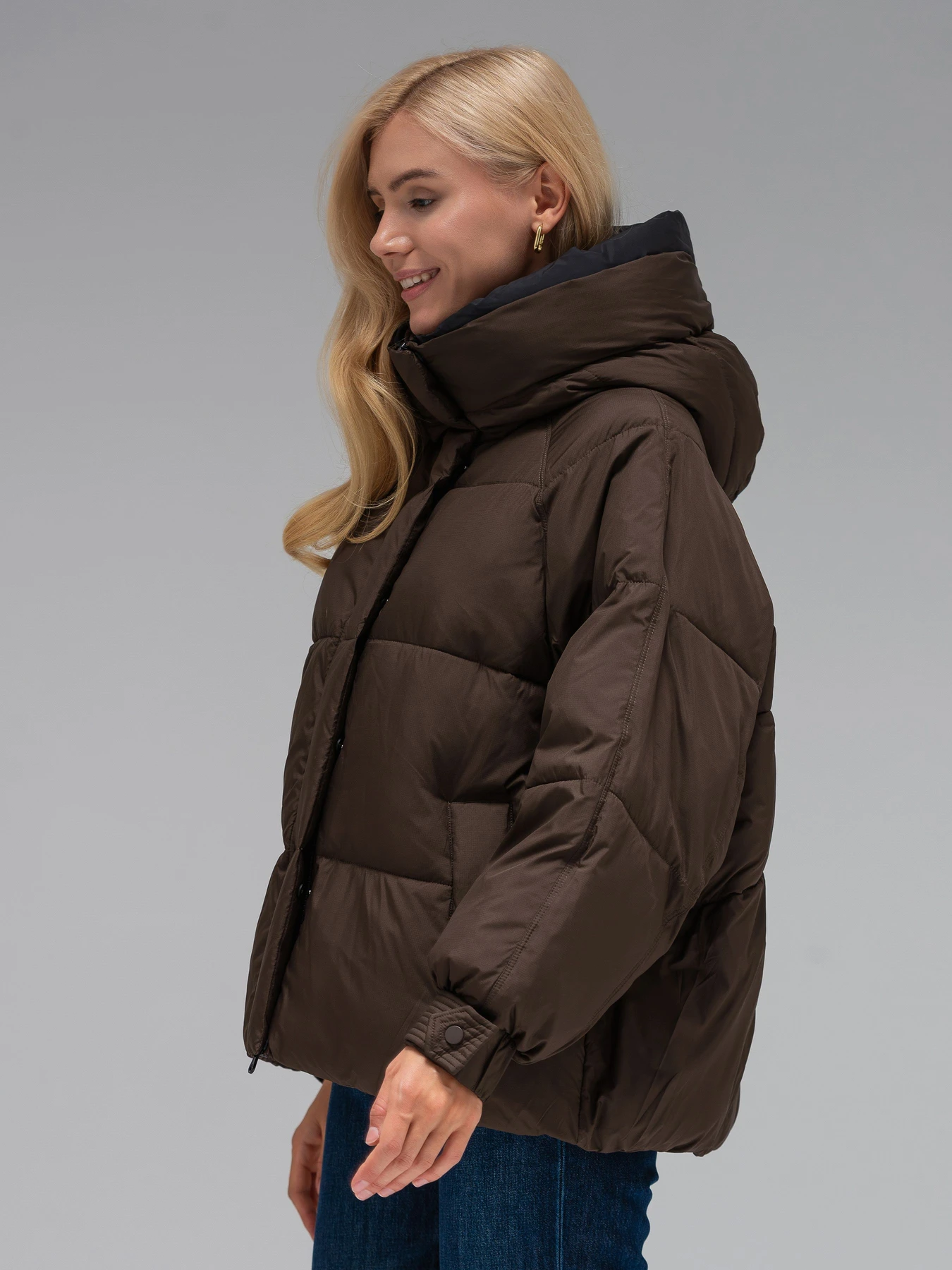 Куртки и дубленки VIVA WEAR модель 070-brown Куртки и дубленки VIVA WEAR модель 070-brown Фото