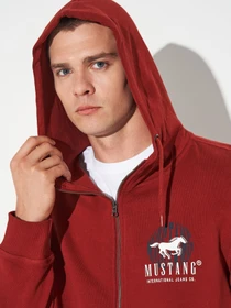 Худі та світшоти Mustang Jeans Brian Zip- Hood модель 1014163 Фото
